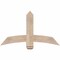 Ekena Millwork Bellingham Smooth Timber Gable Bracket, Douglas Fir, 48"W x 28"H x 5 1/2"D x 5 1/2"F, 14/12 Pitch GBW048X28X0606BEL00SDF - alternate 1